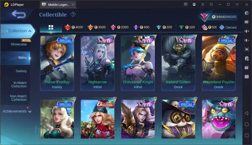 Mobile Legends: Bang Bang Accounts GLOBAL Hero 131 Skin 388|Aspirants Fanny+Layla|Sta image 18