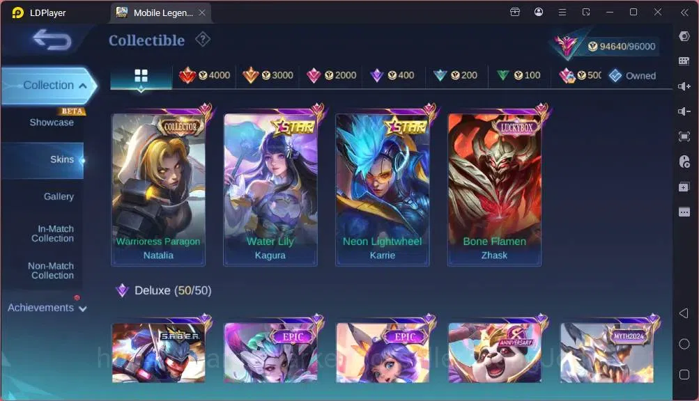 Mobile Legends: Bang Bang Accounts GLOBAL Hero 131 Skin 388|Aspirants Fanny+Layla|Sta image 8