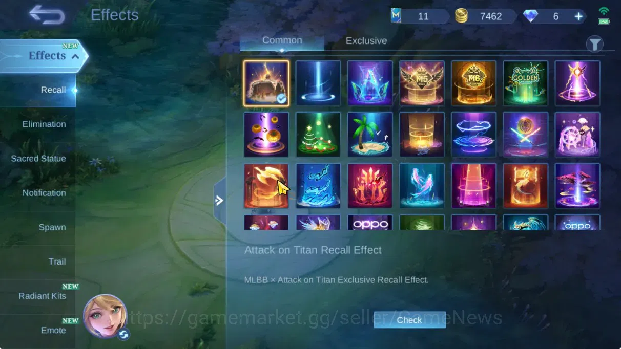 Mobile Legends: Bang Bang Accounts Hero 86|Skin 129|High Glory 54|Lightborn Tigreal,S image 12