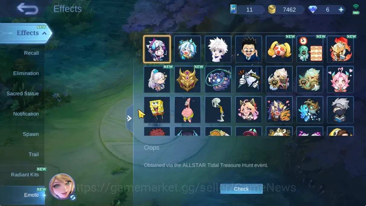 Mobile Legends: Bang Bang Accounts Hero 86|Skin 129|High Glory 54|Lightborn Tigreal,S image 16