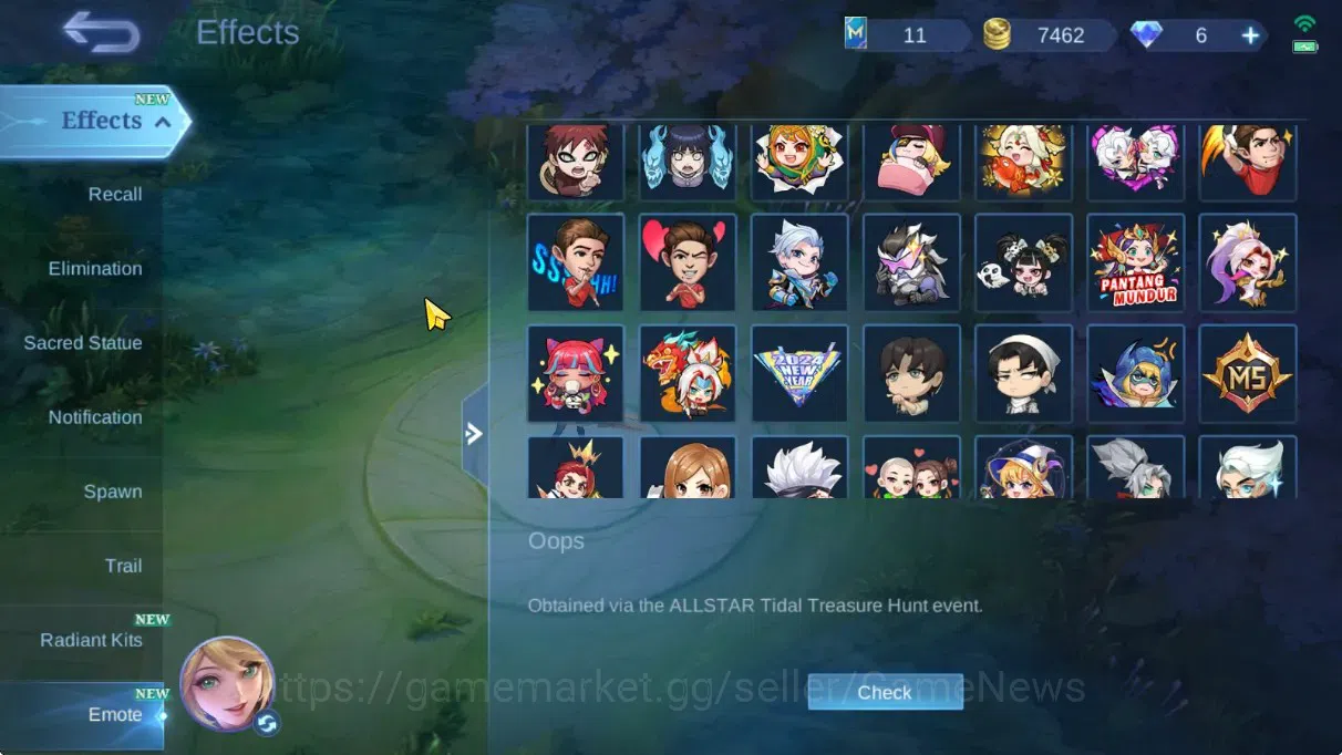 Mobile Legends: Bang Bang Accounts Hero 86|Skin 129|High Glory 54|Lightborn Tigreal,S image 17