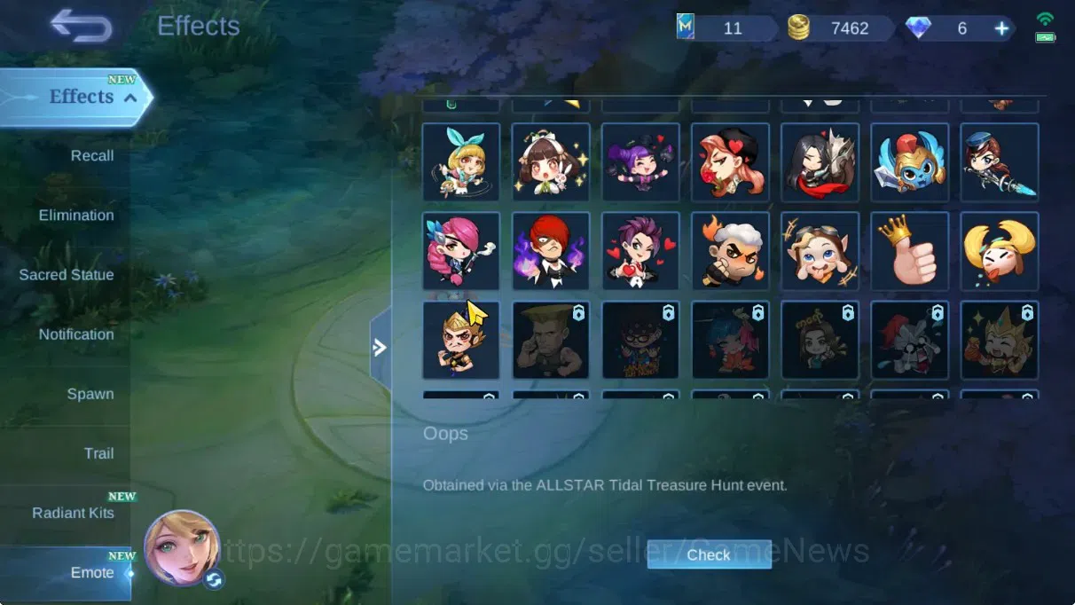 Mobile Legends: Bang Bang Accounts Hero 86|Skin 129|High Glory 54|Lightborn Tigreal,S image 18
