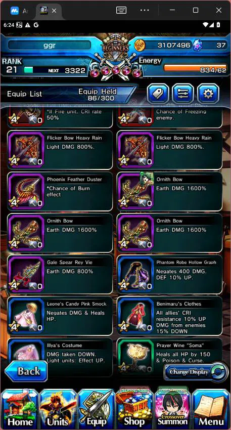 Grand Summoners Accounts GLOBAL|10 Ascend|Rank 21|Chloe,WH Fen,Rin&Luvia,Lo image 10