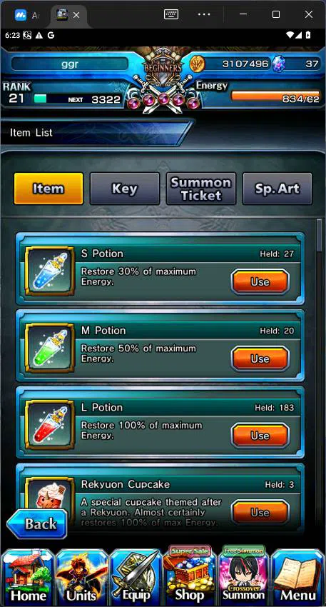 Grand Summoners Accounts GLOBAL|10 Ascend|Rank 21|Chloe,WH Fen,Rin&Luvia,Lo image 3