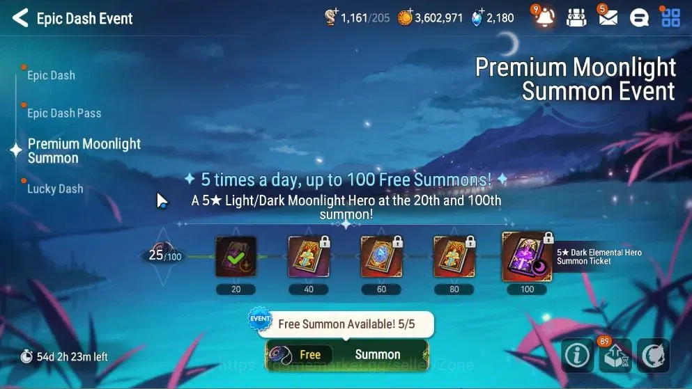 Epic Seven Accounts Starter GLOBAL Unverif|New Era|2 ML(LC Bellona,NM Luna)+Abyss Fumyr,Estelle|PoH ON|Free Summon Epic Dash 7