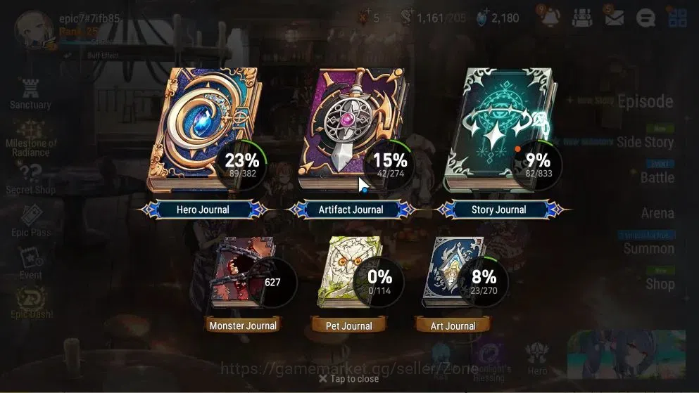 Epic Seven Accounts Starter GLOBAL Unverif|New Era|2 ML(LC Bellona,NM Luna)+Abyss Fumyr,Estelle|PoH ON|Free Summon Epic Dash 8