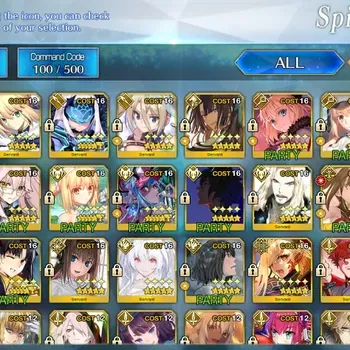 Fate-Grand Order Accounts NA |Story LB7|RB+O|22 SSR|Castoria,Kenshin Np3,Bakaria Zerk Np2,Tamamo Np2,Summer