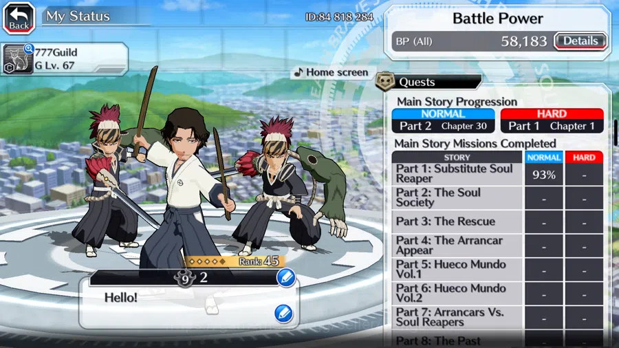 Bleach: Brave Souls Accounts GLOBAL]6K Orb+Fresh All Story|SoulReaper Shunsui,I image 4