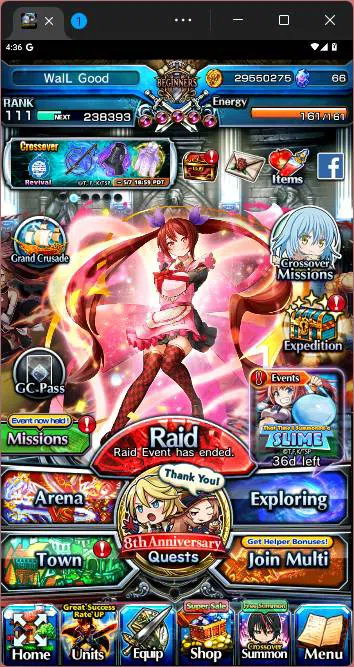 Grand Summoners Others GLOBAL|30 Ascend|Inumata TW,Priscilla,Kirisame TW, image 1