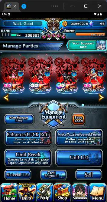 Grand Summoners Accounts Others GLOBAL|30 Ascend|Inumata TW,Priscilla,Kirisame TW,DL Rimuru TW,etc|many crossover|Take 7