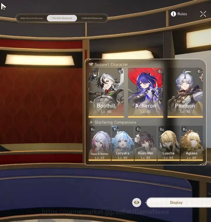 Honkai Star Rail Accounts Asia|TL 70|15 Limited|[Cerydra,Acheron,Hyacine]+Si image 2