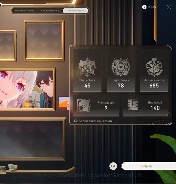 Honkai Star Rail Accounts Asia|TL 70|15 Limited|[Cerydra,Acheron,Hyacine]+Si image 3