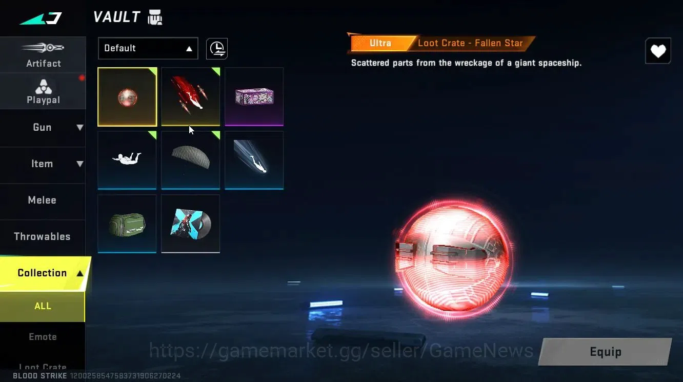 Blood Strike Accounts ASIA|ULTRA [Melee Lightblade-Dark Force, Loot Crat image 11