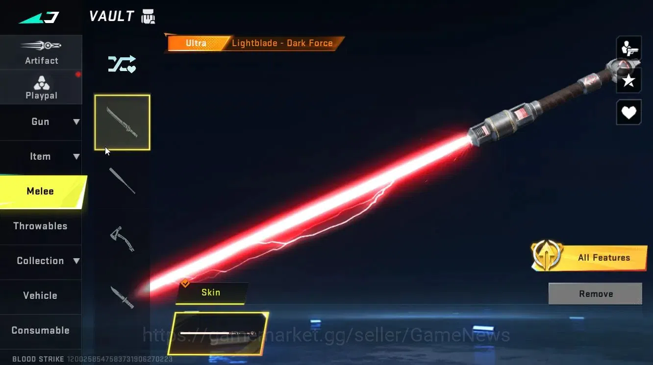 Blood Strike Accounts ASIA|ULTRA [Melee Lightblade-Dark Force, Loot Crat image 7