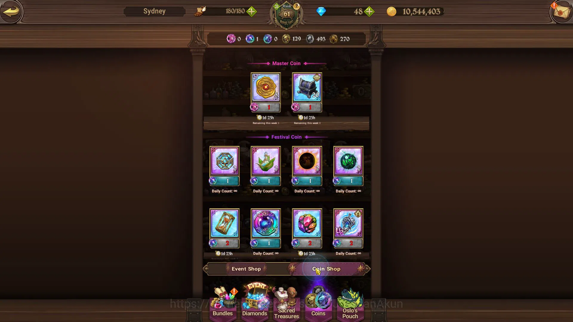 The Seven Deadly Sins: Grand Cross Accounts Midgame Global|2,6M CC|2 LR+11 UR+17 13