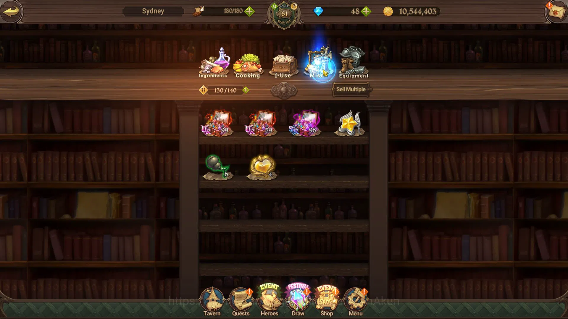 The Seven Deadly Sins: Grand Cross Accounts Midgame Global|2,6M CC|2 LR+11 UR+17 17