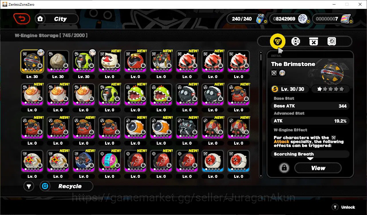 Zenless Zone Zero Accounts Mid-Game EU|IK 46|S2 CH1|6 Limited[Ye Shanguang,Miyabi,Astra,Alice,Zhao,Haru] +3 STD|6 S 3
