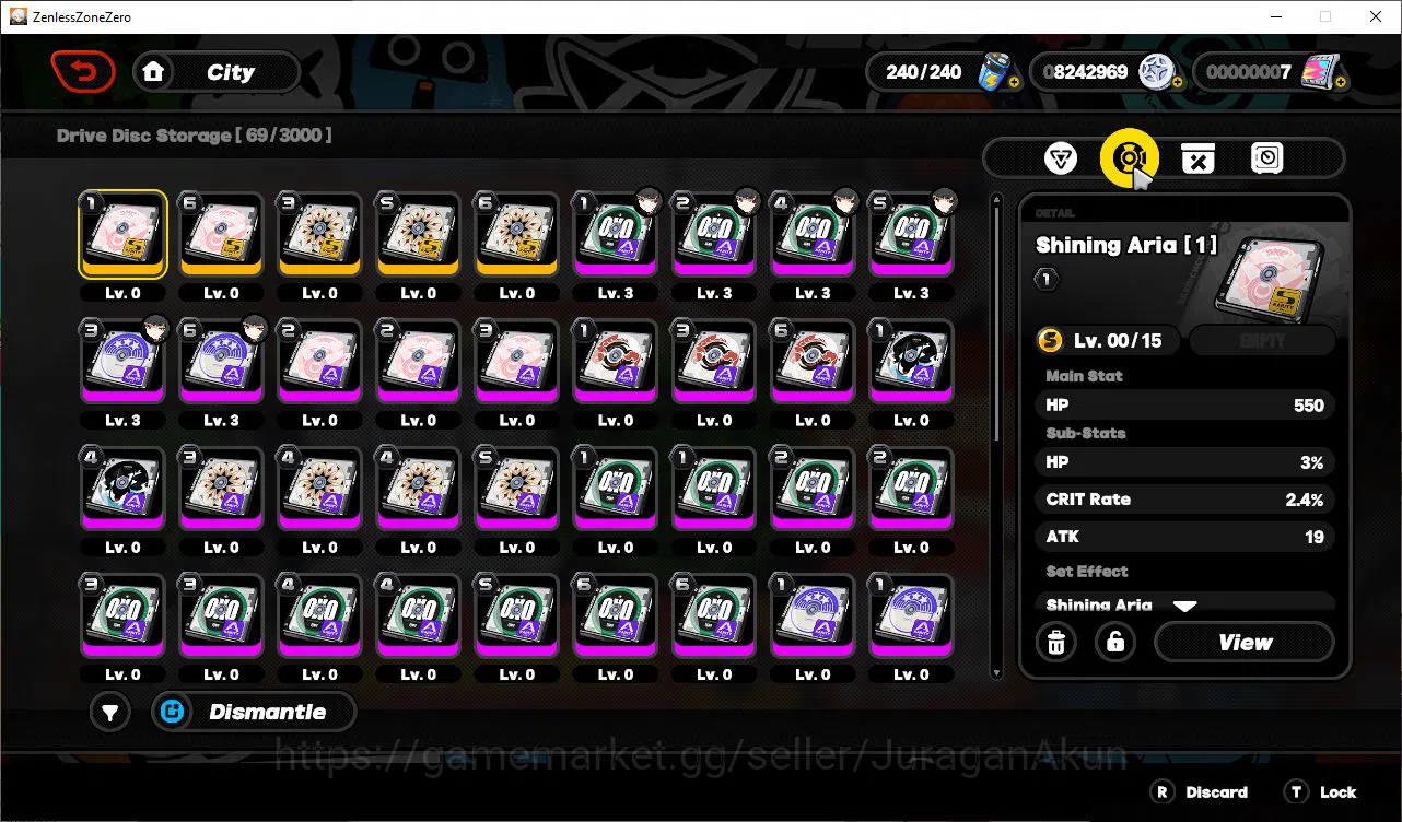 Zenless Zone Zero Accounts Mid-Game EU|IK 46|S2 CH1|6 Limited[Ye Shanguang,Miyabi,Astra,Alice,Zhao,Haru] +3 STD|6 S 7