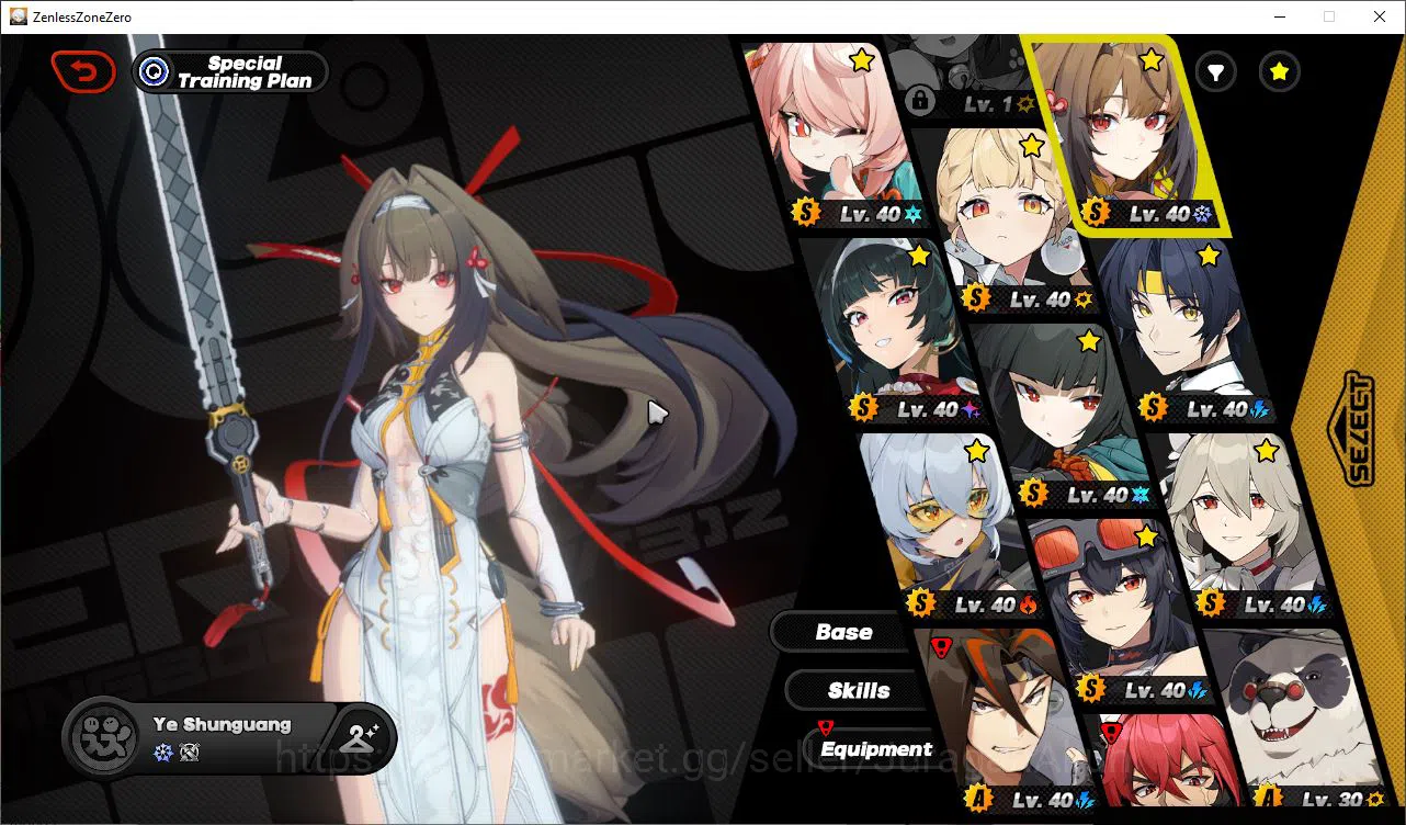 Zenless Zone Zero Accounts Mid-Game EU|IK 46|S2 CH1|6 Limited[Ye Shanguang,Miyabi,Astra,Alice,Zhao,Haru] +3 STD|6 S 9