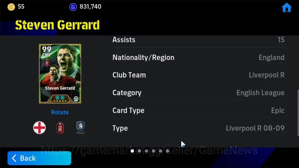eFootball Accounts Android||Giorgio Chiellini,Steven Gerrard,Lothar M image 16