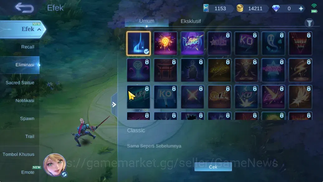 Mobile Legends: Bang Bang Accounts Hero 62|Skin 87|Myst(Lesley,Julian),Naruto Vale,Se image 14