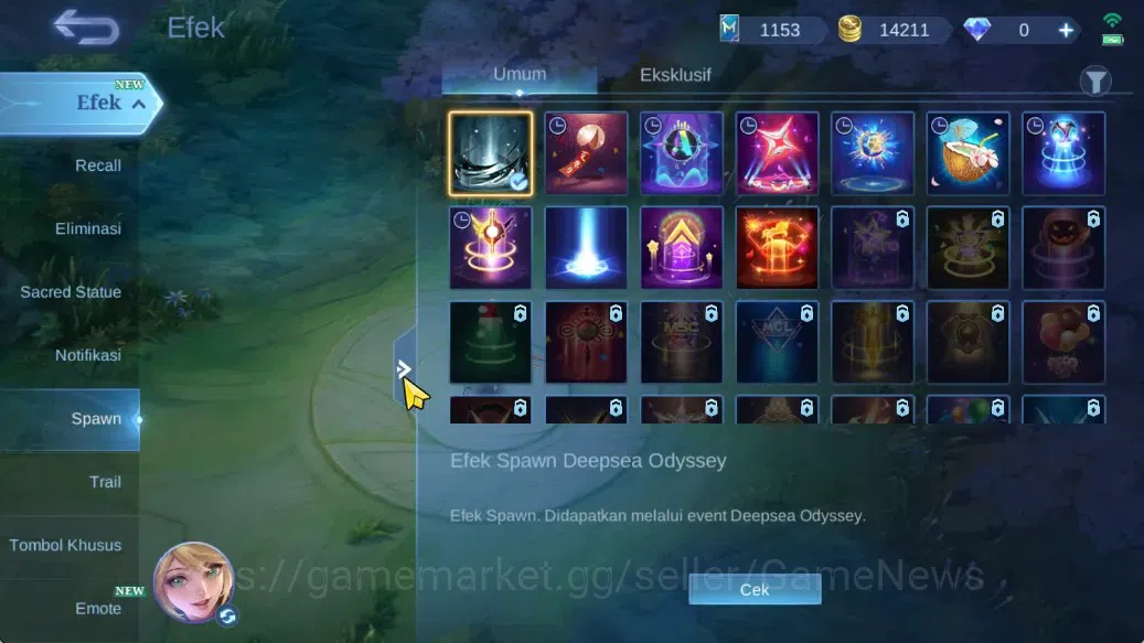 Mobile Legends: Bang Bang Accounts Hero 62|Skin 87|Myst(Lesley,Julian),Naruto Vale,Se image 16