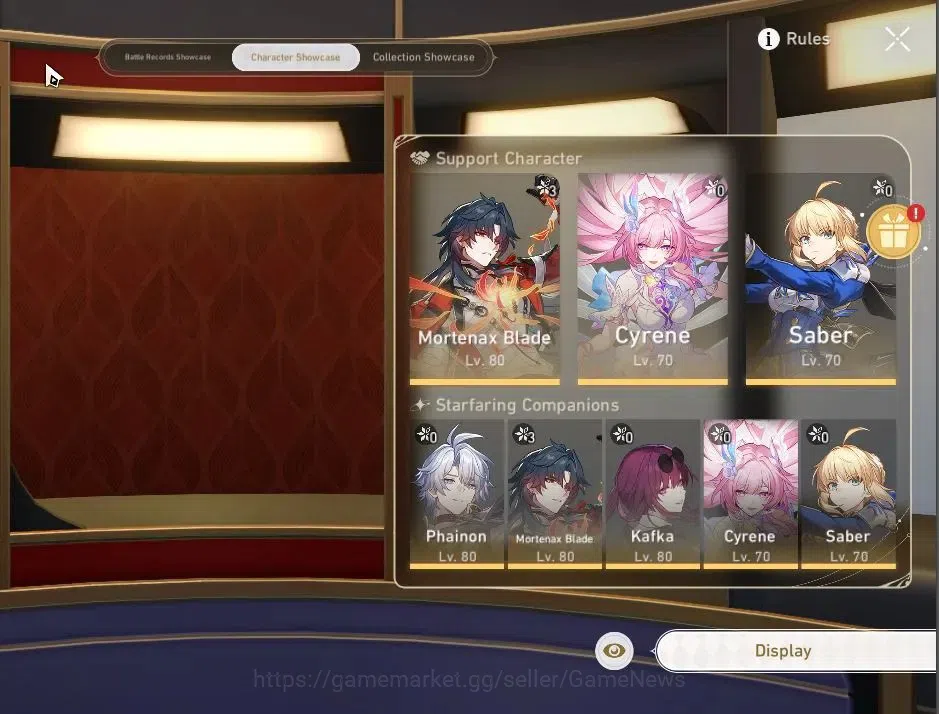 Honkai Star Rail Accounts Others Asia|TL 62|6 Limited|(Mortenax Blade E3)+Sign Cyrene,Phainon,Saber,Kafka,etc 2