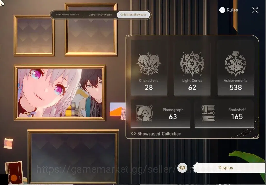 Honkai Star Rail Accounts Others Asia|TL 62|6 Limited|(Mortenax Blade E3)+Sign Cyrene,Phainon,Saber,Kafka,etc 3