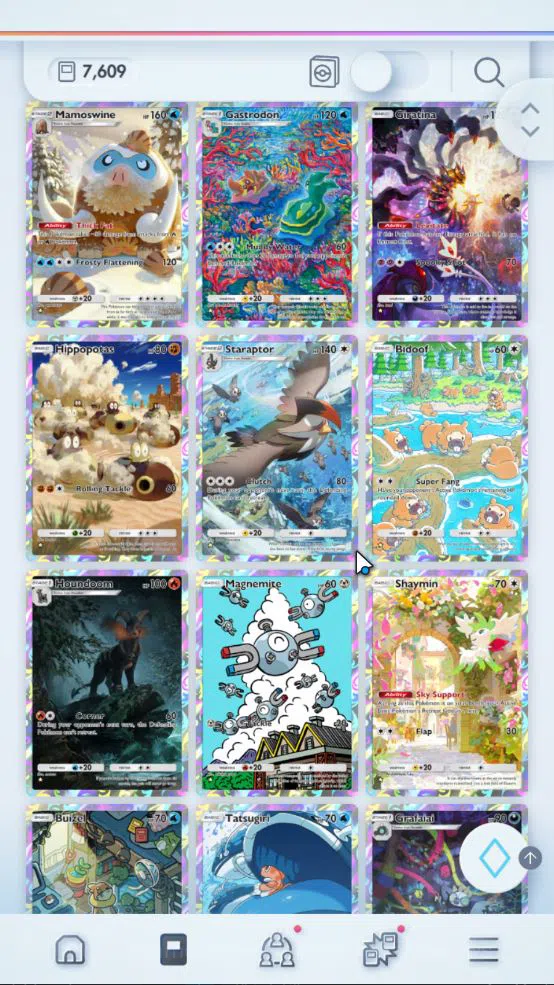 Pokémon TCG Pocket Accounts EN 7,6K Card|178 EX|3 Crown [Palkia,Lunala,Celebi] image 10