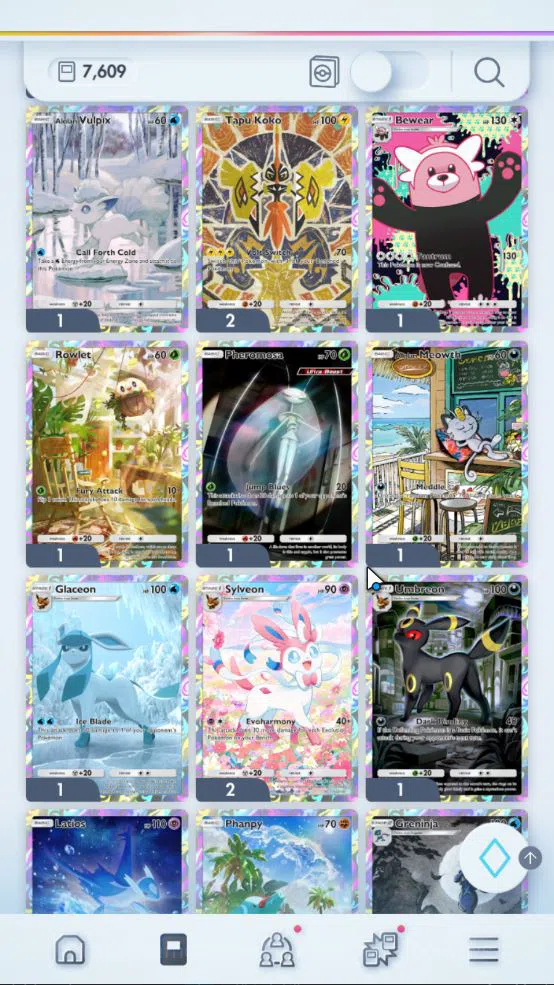 Pokémon TCG Pocket Accounts EN 7,6K Card|178 EX|3 Crown [Palkia,Lunala,Celebi] image 12