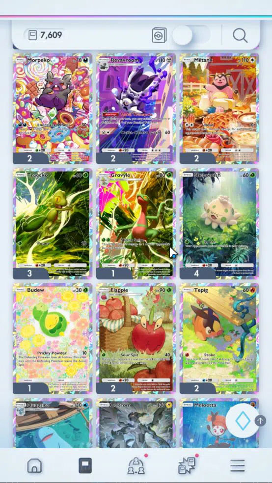 Pokémon TCG Pocket Accounts EN 7,6K Card|178 EX|3 Crown [Palkia,Lunala,Celebi] image 16
