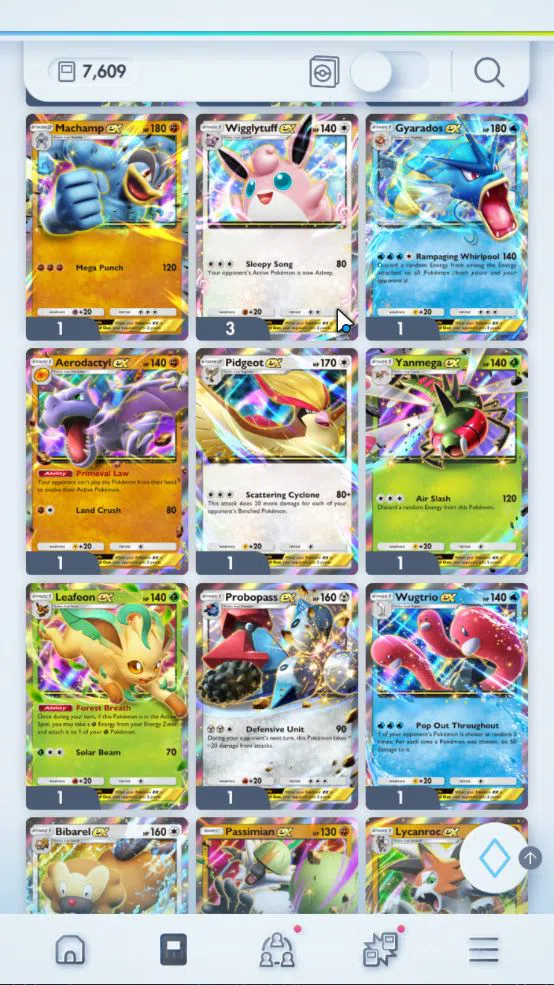 Pokémon TCG Pocket Accounts EN 7,6K Card|178 EX|3 Crown [Palkia,Lunala,Celebi] image 18