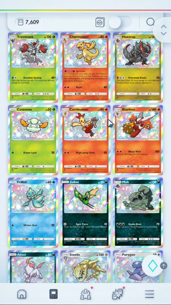 Pokémon TCG Pocket Accounts EN 7,6K Card|178 EX|3 Crown [Palkia,Lunala,Celebi] image 4