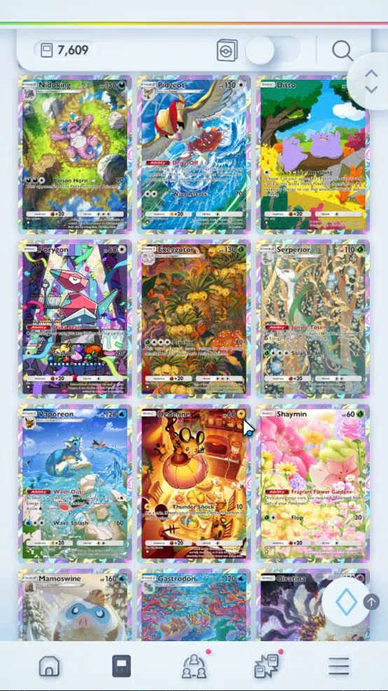 Pokémon TCG Pocket Accounts EN 7,6K Card|178 EX|3 Crown [Palkia,Lunala,Celebi] image 9