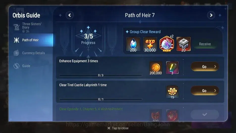 Epic Seven Accounts High-End Global Unverif | 3 ML(Zio,STaeyou,New Moon Luna)|PoH+Bless ON|SS 2.6K|Gold 2.8M|Stigma 4.3K|Log 19