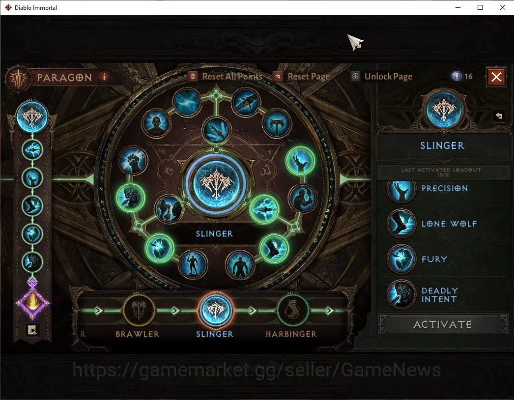 Diablo Immortal Accounts EU - Secheron|Change Server ON|Lv60(514)|Demon Hun image 6