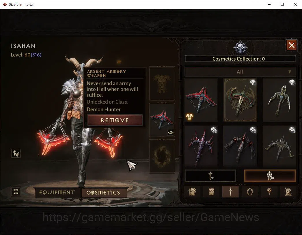Diablo Immortal Accounts EU - Secheron|Change Server ON|Lv60(514)|Demon Hun image 7