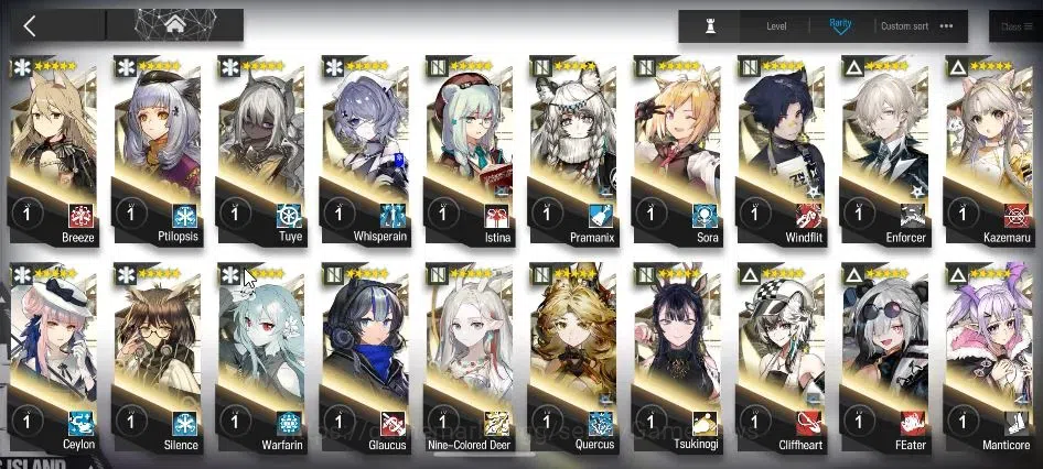 Arknights Accounts Lv 92|182 OP 53 Skin|6 Limited|CTH,Ling,STCH,Texas image 12