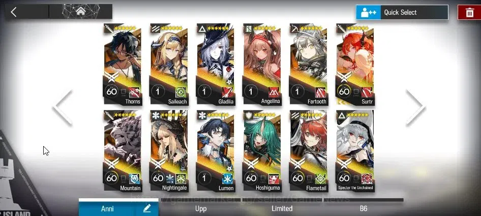 Arknights Accounts Lv 92|182 OP 53 Skin|6 Limited|CTH,Ling,STCH,Texas image 4