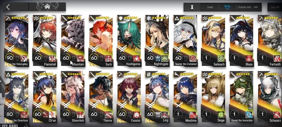 Arknights Accounts Lv 92|182 OP 53 Skin|6 Limited|CTH,Ling,STCH,Texas image 8