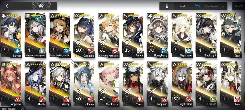 Arknights Accounts Lv 92|182 OP 53 Skin|6 Limited|CTH,Ling,STCH,Texas image 9