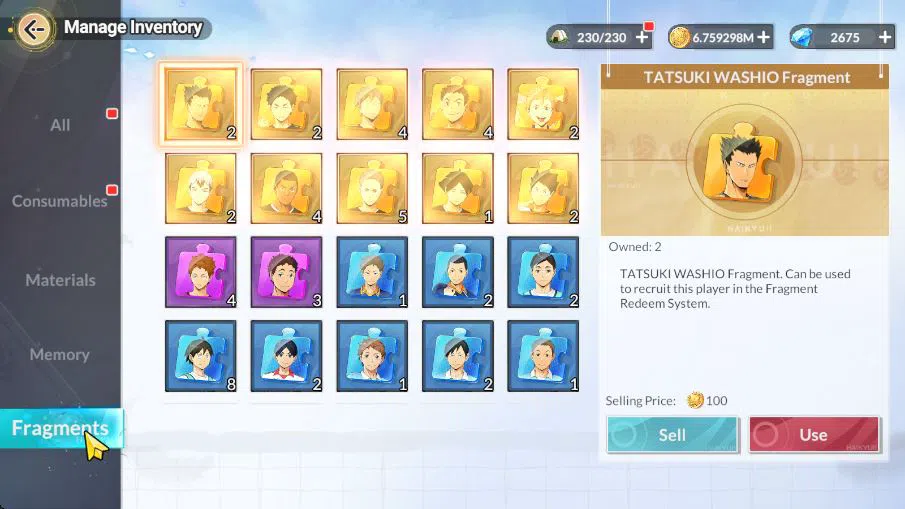 HAIKYU!! FLY HIGH Accounts SEA Lv43 2,6K DM|3 SP [Hinata,Nishinoya,Bokuto]+Me image 7