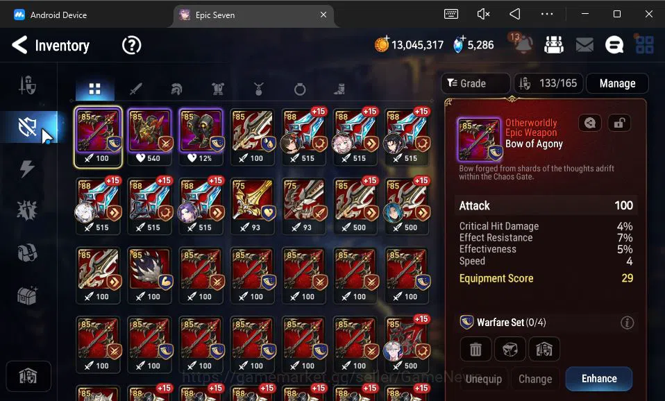 Epic Seven Accounts GLOBAL Unverif|New Era|5 ML(Salome,LW Peira,PC Fla image 10