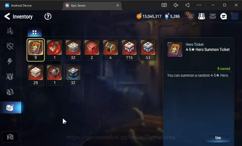 Epic Seven Accounts GLOBAL Unverif|New Era|5 ML(Salome,LW Peira,PC Fla image 7