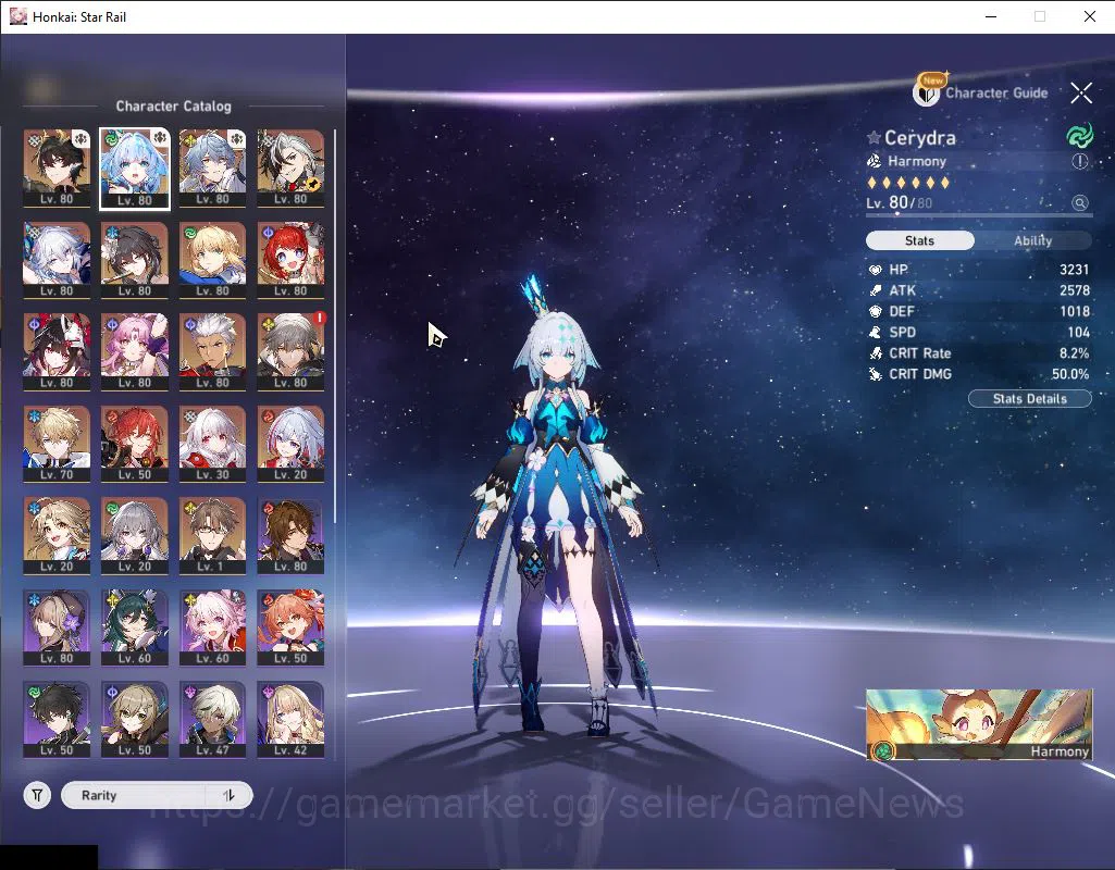 Honkai Star Rail Accounts Asia|TL 70|1 GCS|11 Limited|[Yao Guang,Saber,Arche image 13