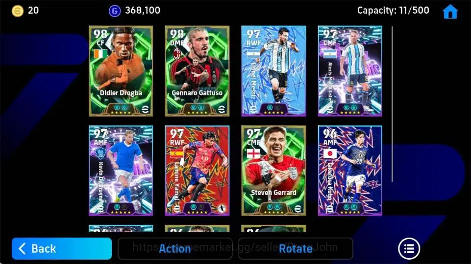 eFootball Accounts Android|PW 3116|Epic Gennaro Gattuso,Epic Dldler D image 2