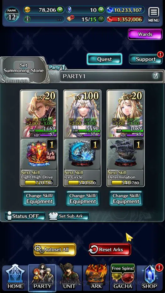 Last Cloudia Accounts GLOBAL | Rank 12 | Ascended Roland, Spirit Maiden  image 2