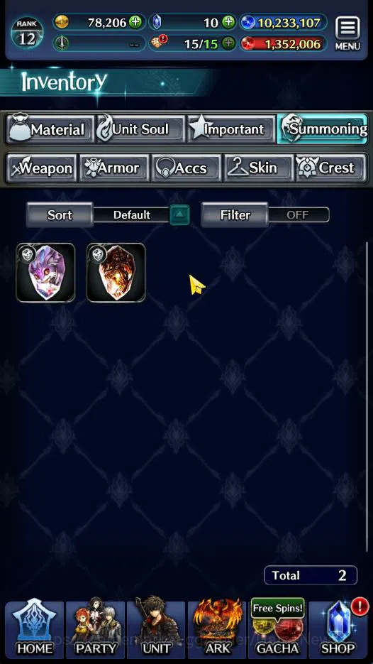 Last Cloudia Accounts GLOBAL | Rank 12 | Ascended Roland, Spirit Maiden  image 8