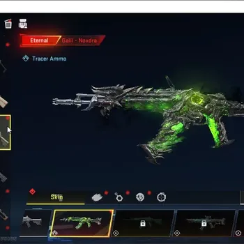 Blood Strike Accounts Collab Skin ASIA| 2 ETERNAL Galil Noxdra Lv3,MP7 Tidesong Lv3|Collab AOT M4A1 Battle of Faith|Ultra