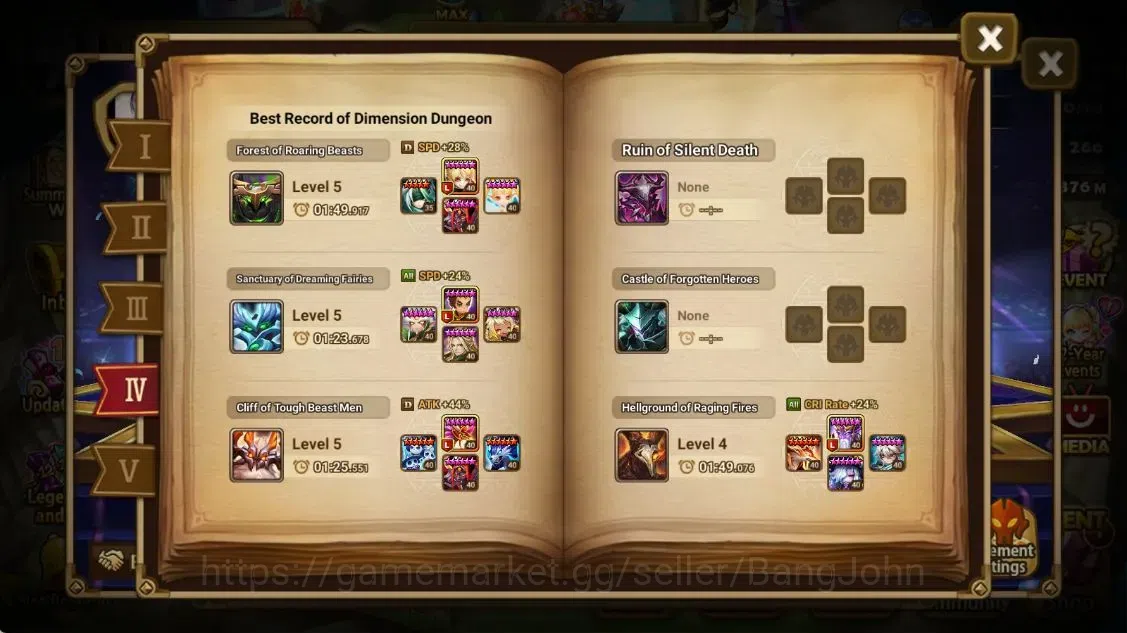 Summoners War: Sky Arena Accounts ASIA |LD 5[Trinity,Manannan,Kiki,Giselle,Brigitta] image 17